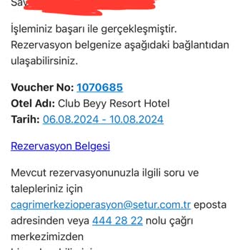 Setur Stornierung, Zinsen nicht erstattet und fehlende Rückmeldung vom Kundenservice