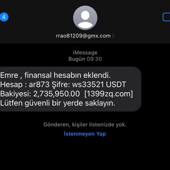 Apple Finansal Hesabın Eklendi