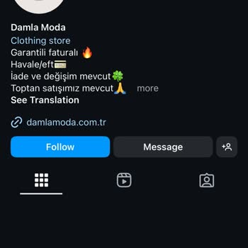 Damla Moda Sosyal Medya Üzerinden Satış Sorunları