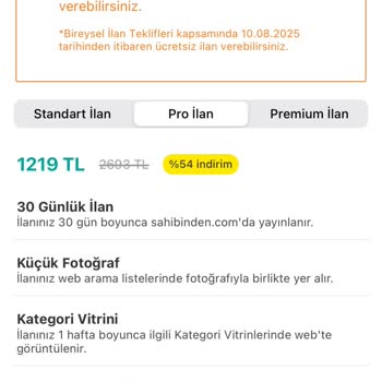 Sahibinden.com İlan Verme Hatası