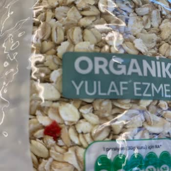Migros Tire Organik Gıda Yulaf Ezmesi Yabancı Cisim