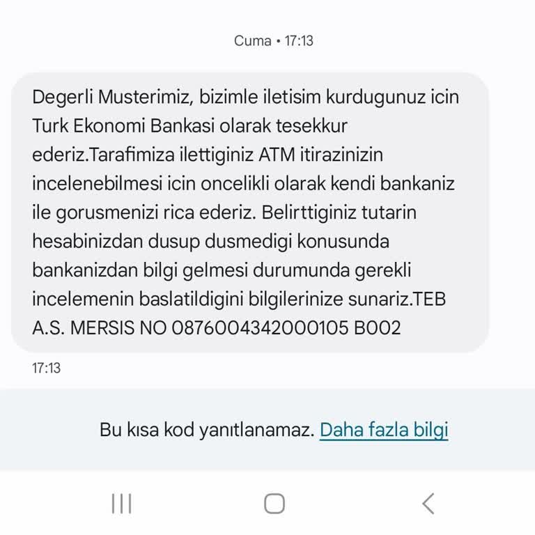 Enpara Hesabımdan Tutar Düştü Ancak Paramı Alamadım