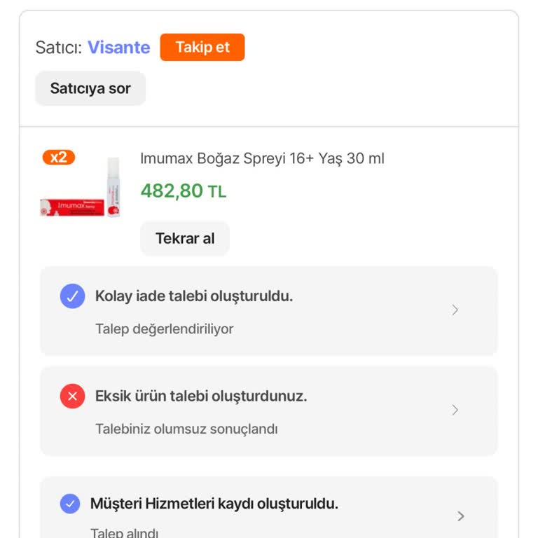Visante Hepsiburada Eksik Ürün Gönderiyor Ve Yalan Söylediğimi İma Ediyor!