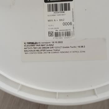 Polisan Boya Renk Farkı