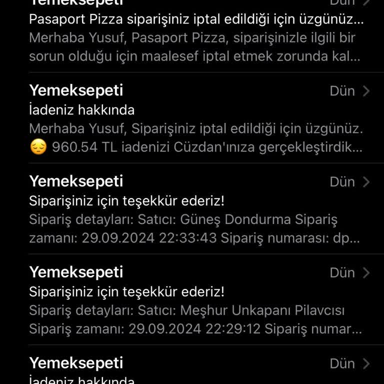 Yemeksepeti Hesabımın Güvenliği Ve Müşteri Hizmetleri Sorunu