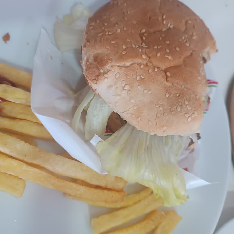 Pizza Hill Şırnak Merkez Hamburger Soğuk Görseldekiyle Alakası Yok