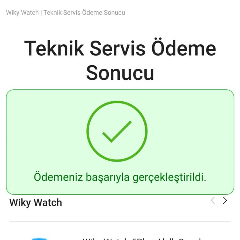 Wiky Watch Garantili Akıllı Saatin Sürekli Arızalanması Ve Ek Ücret Talepleri