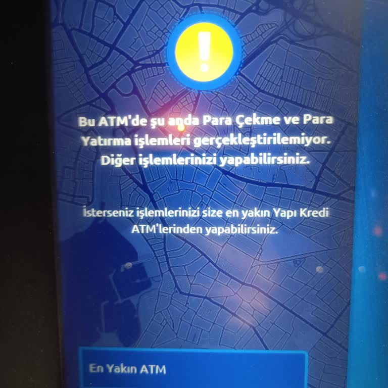 Yapı Kredi Bankası Mudanya Şubesi ATM Sorunu Ve Müşteri Mağduriyeti
