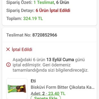 Trendyol Ücret İadesi Yapılmıyor