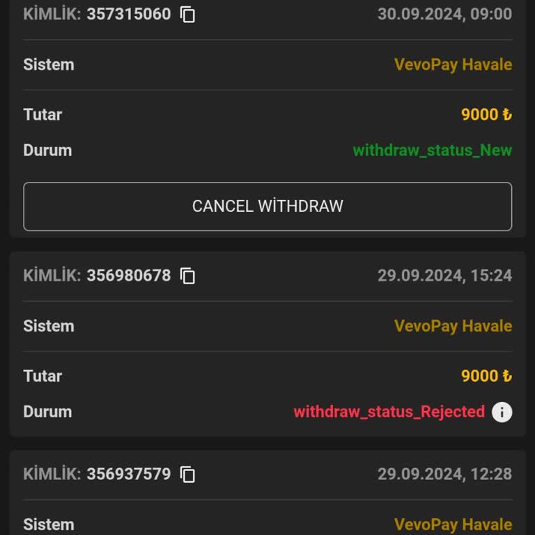 Belatrocasino Çekim Talebime Yanıt Yok