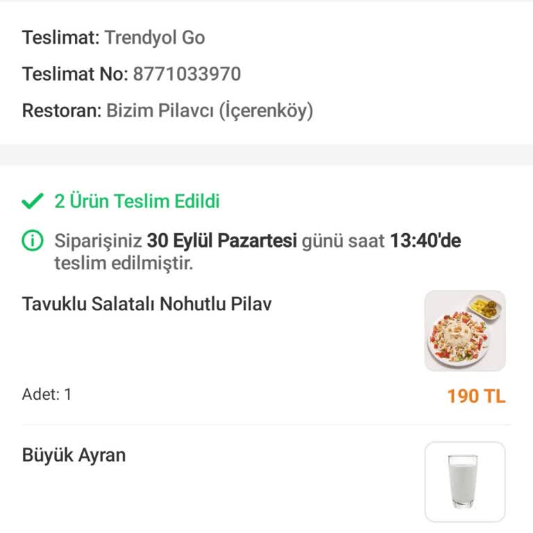 Trendyol Yemek Sistem Hatası Sorunu