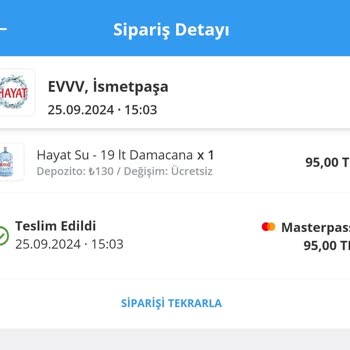 Bisu Paramı İade Etmiyor.