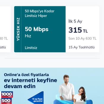 Türk Telekom İnternet Tarife Ücretleri