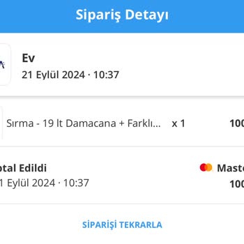 Bisu Sipariş İptal Edildi Ve İade Yapılmadı