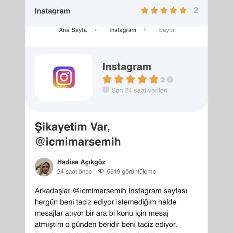 instagramtakipz.com Yalan Ve İftira