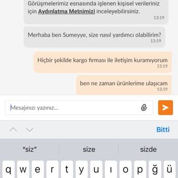 Sendeo Kargo Ürün Teslim Etme Problemi