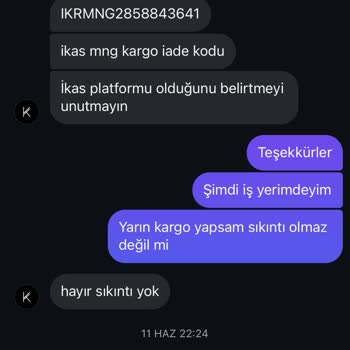KIRAC (kiraconline.co) Online Alışverişte İade Sorunları