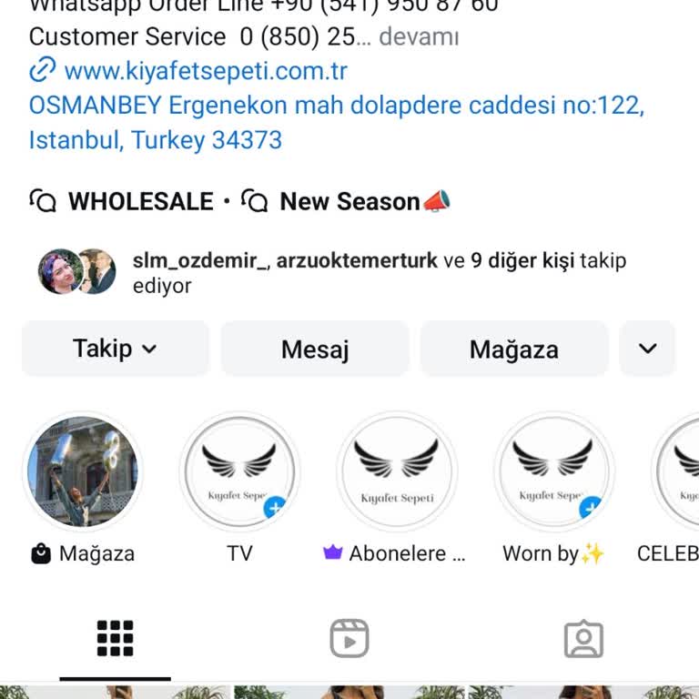 Kıyafet Sepeti Kıyafetsepeti Instagram Sayfası İade İşlemi Yapmıyor