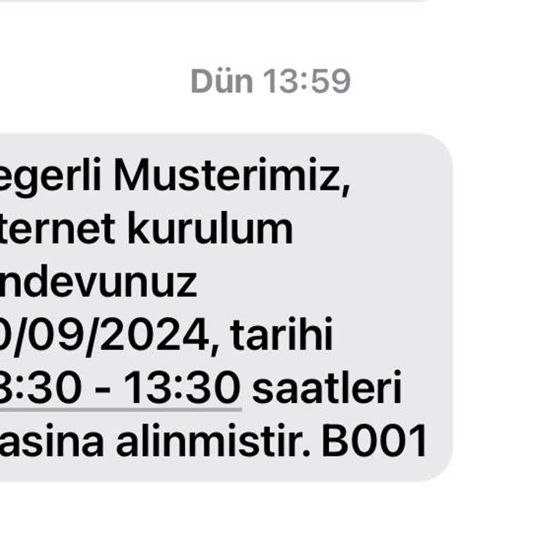 Türk Telekom Verdiği Randevuya Gelmedi Bir Açıklamada Yapan Yok