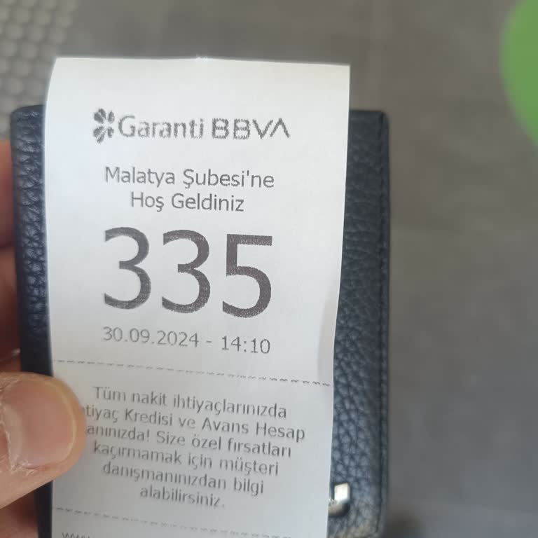 Garanti Bankası Sıra Problemi