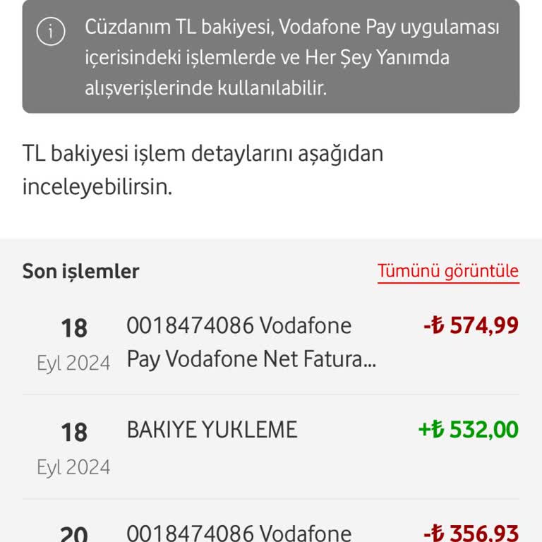Vodafone Pay Vodafone Ev İnterneti Kampanya Şikayeti - İade Yapılmadı