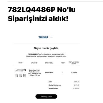 Sislon Ürün Gelmiyor Para İadesi