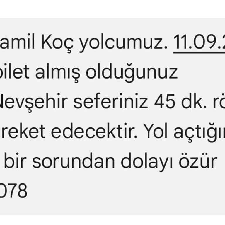 Kamil Koç Aynı Otobüse 2 Kez Bilet Sattılar!