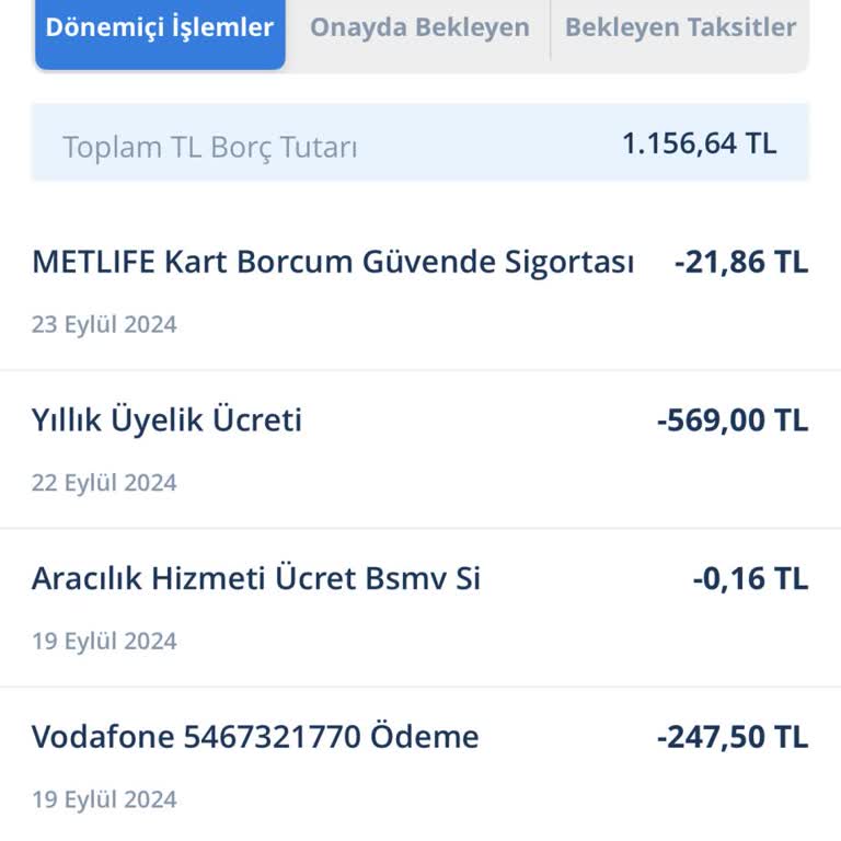 Denizbank Yıllık Üyelik Ücreti