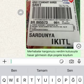OZSARICAM Asla Cevap Verilmiyor