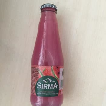 Sırma Meyvalı Soda Bulanık Ve Farklı Renkli Olarak Çıktı.