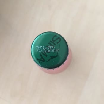 Sırma Meyvalı Soda Bulanık Ve Farklı Renkli Olarak Çıktı.