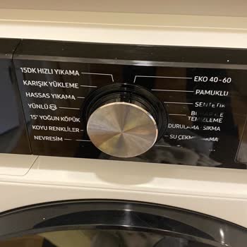 Samsung Çamaşır Makinesi Körük Lastiği Yırtılması, Panel Yazı Silinmesi!