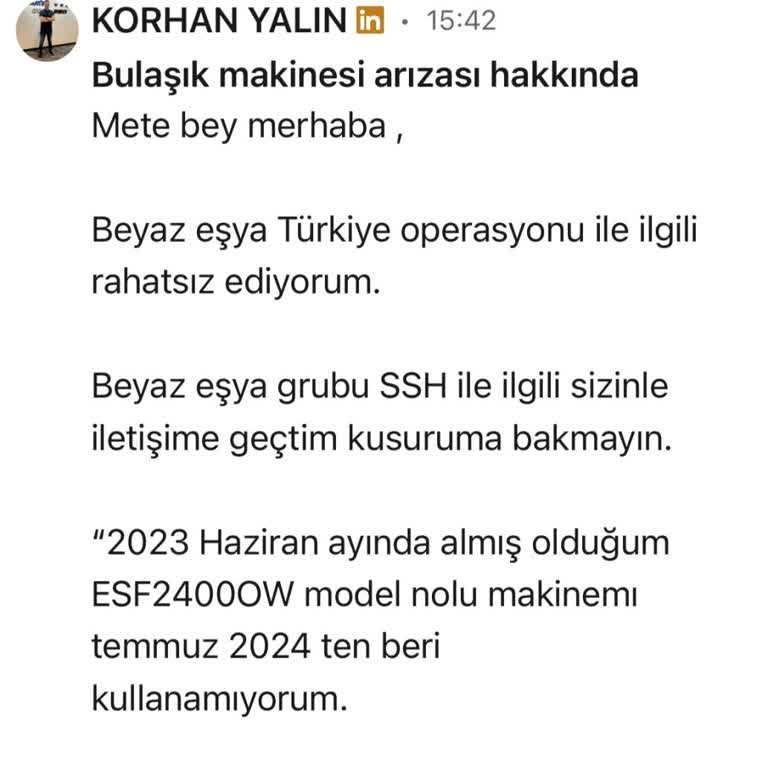 Electrolux Mini Bulaşık Makinesi