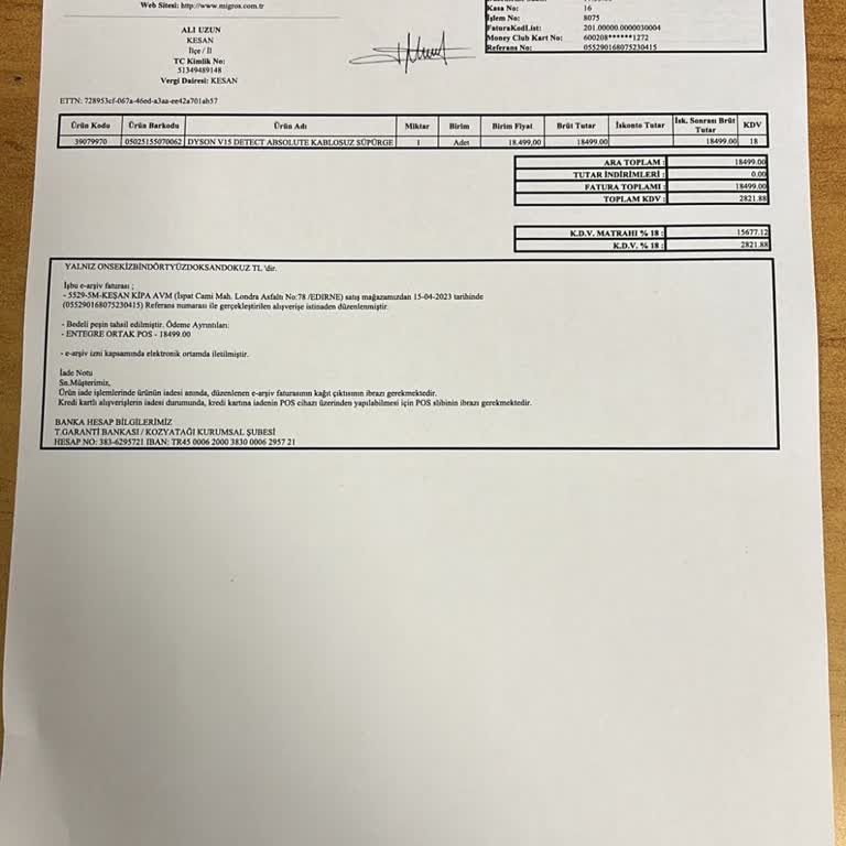 Migros Yurt Dışı Ürün Satışıyla İlgili Aldatıcı Bilgilendirme