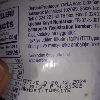 Yayla Bakliyat Bir Türlü Pişmek Bilmeden Yanan Ürünleri Bir Daha Da Asla Almayacağım