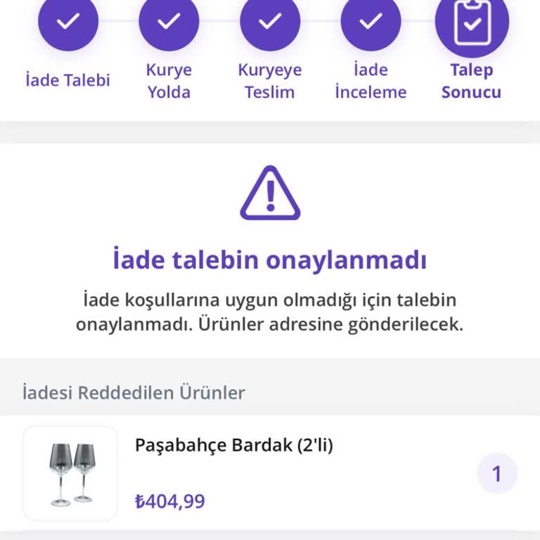 Getirçarşı Ürünü Farklı Renkte & Kırık Teslim Etti Ve İade Yapmıyorlar