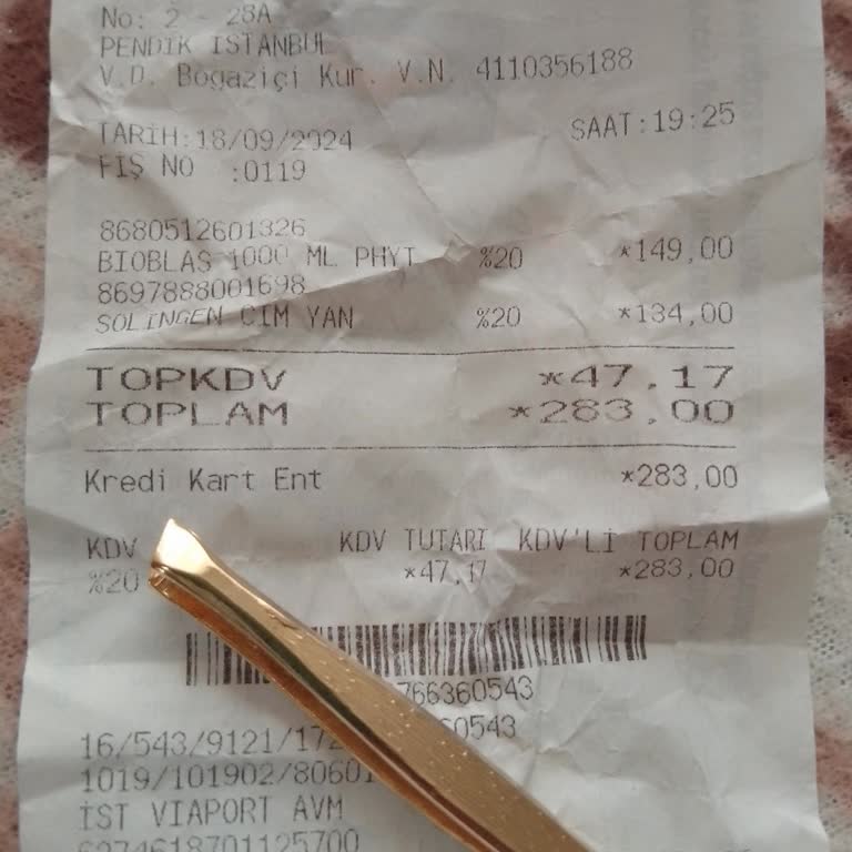 Gratis'ten Aldığım Almayan Solingen Cımbız