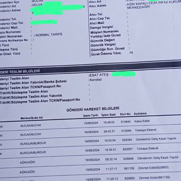 PTT Kargo, Kargo Teslimini Yapmadı.