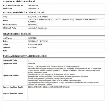 Schafer Termos: Sürekli Sorun Ve İade Zorluğu