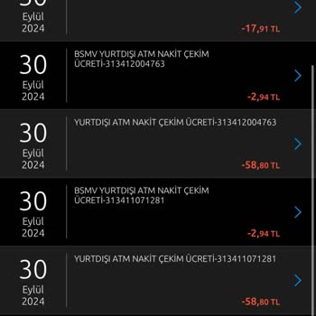 Yapı Kredi Yurt Dışı ATM Çekim Ücreti