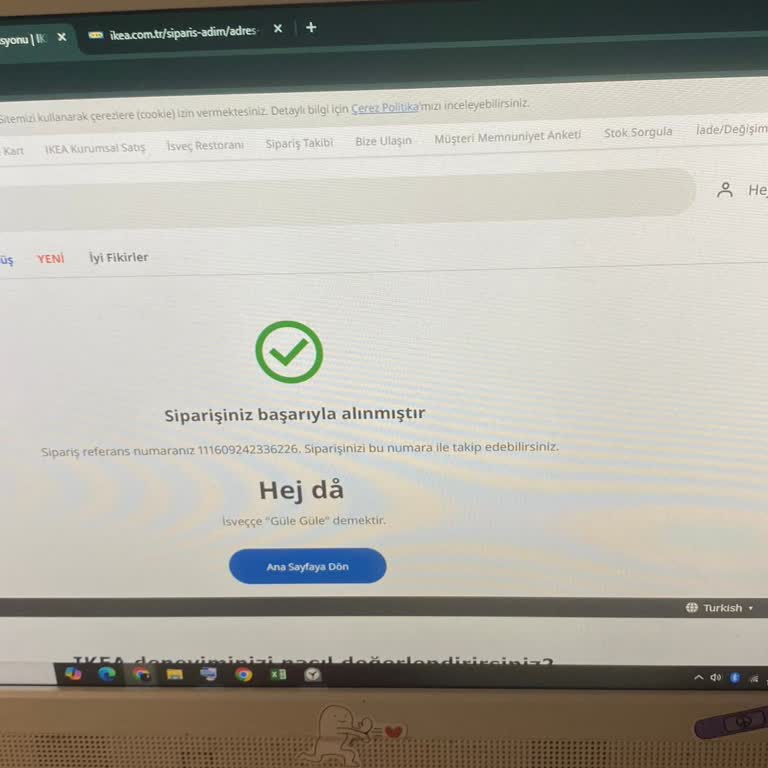IKEA Dan Aldığım Ürün Teslimatının Gecikmesi