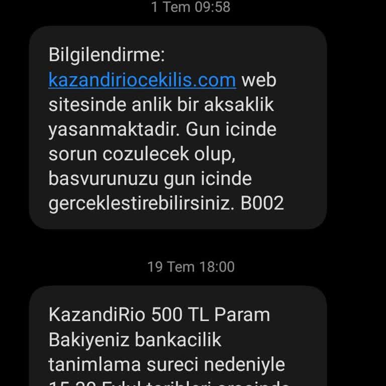 U2 Tanıtım ve Promosyon Çekilişte Kazandığım Ödül Verilmedi