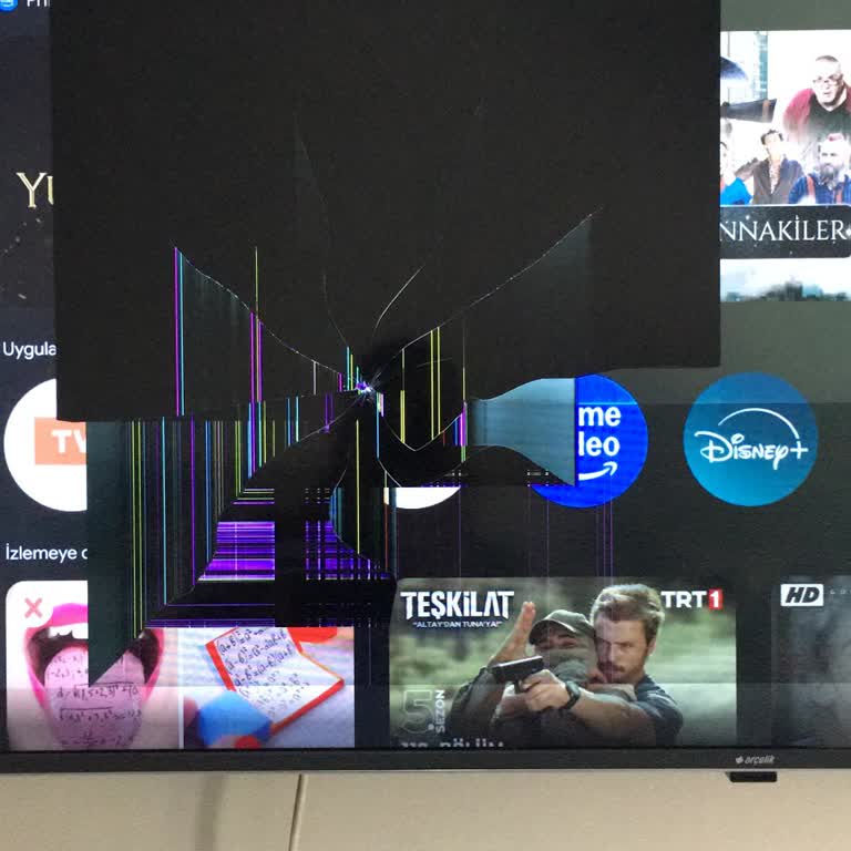 Arçelik TV'nin İç Panelinde Garanti Kapsamı Dışında Kırılma Sorunu