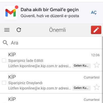 KİP Habersiz Siparişi İptal Etti