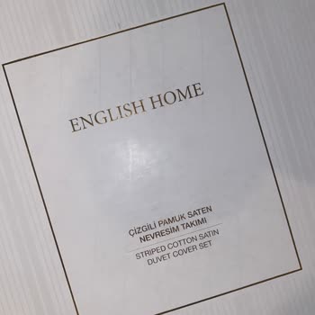 English Home Nevresim Takımı Kesik
