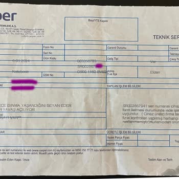 Casper Laptop Ve Trendyol Pişmanlık