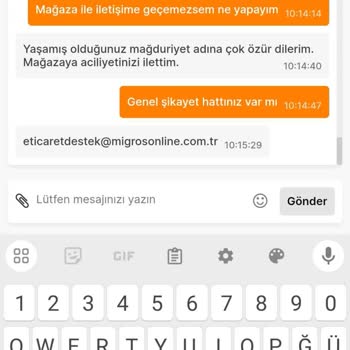 Migros Sanal Market'in Baştan Savma Eylemleri