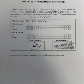 Türk Telekom İade Aldığı Cihazı Almadım Diyerek Beni Avukata Verdi