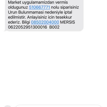 Migros İlgisiz Çözümsüz Bir Firma