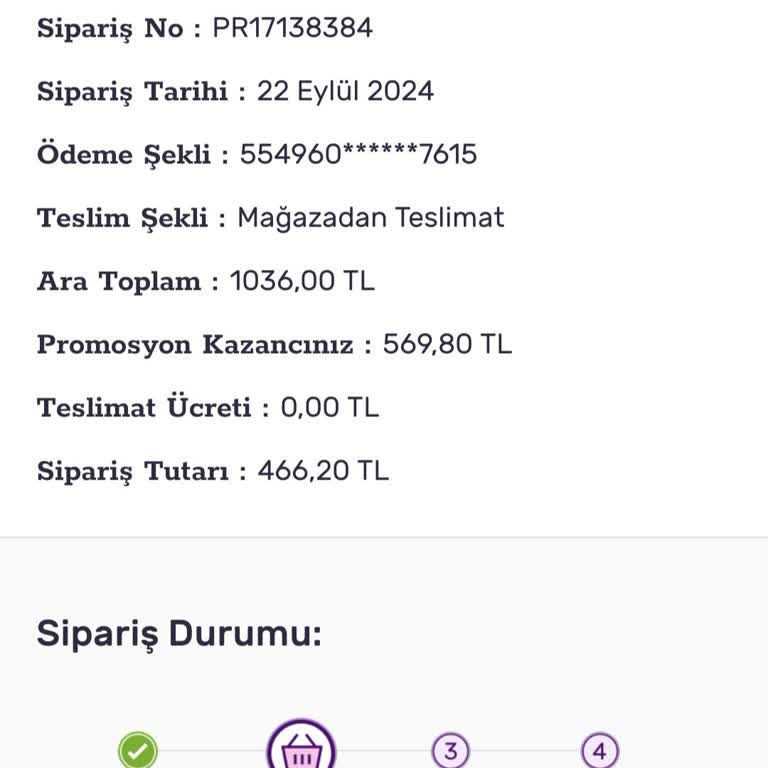 Gratis Siparişim Günlerdir Kargolanmayı Bekliyor